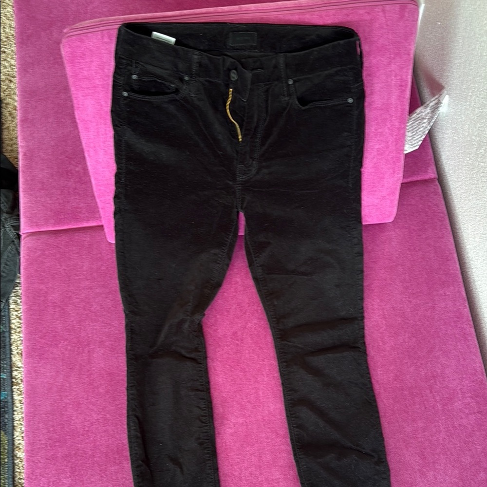Black Corduroy Pants